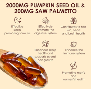 Oem Private Label Voedingspompoenpitolie Softgels <span class=keywords><strong>Capsule</strong></span> Supplement Draagt Bij Aan De Gezondheid Van De Hersenen Van De Haarhuid - Product Image 4