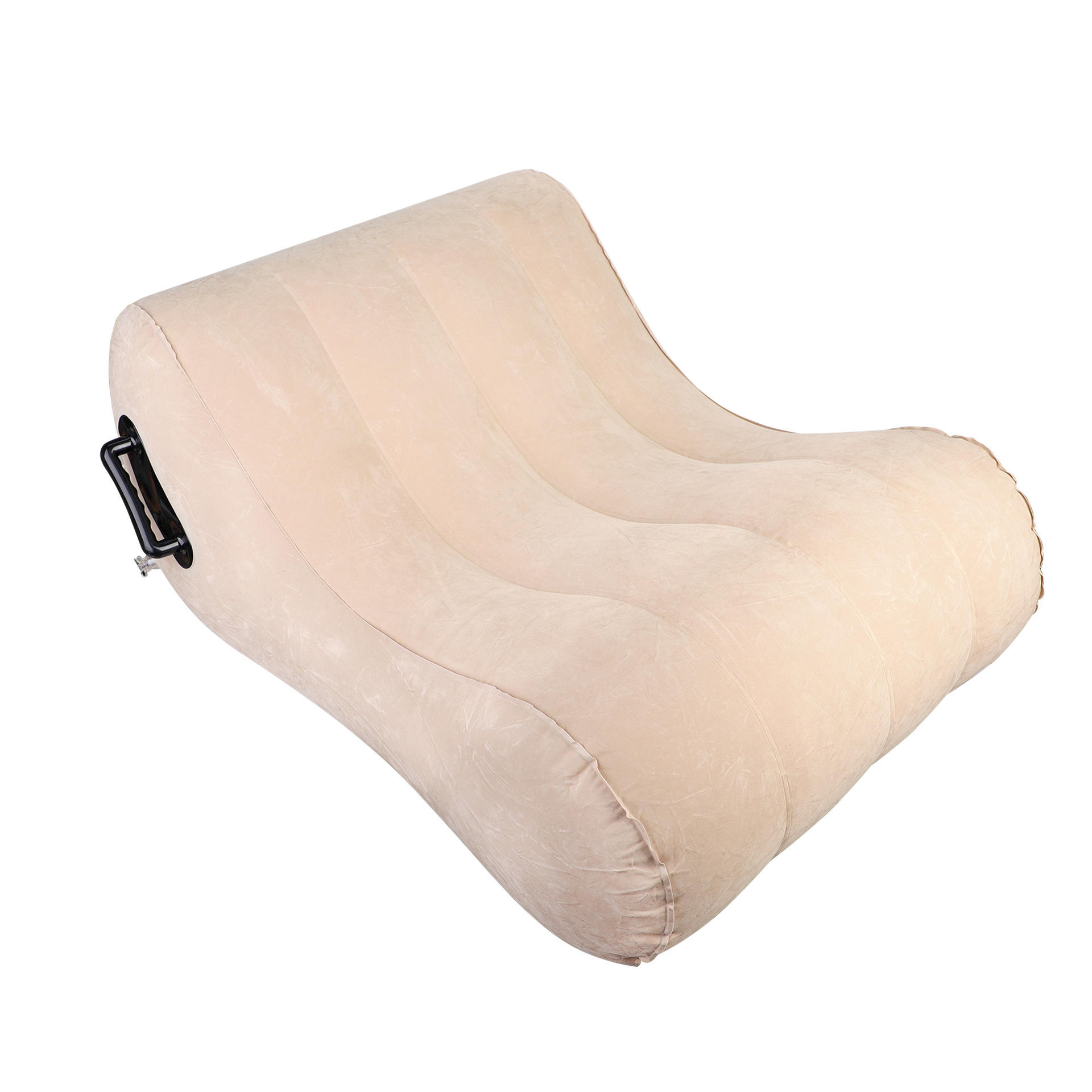 Canapé gonflable jaune