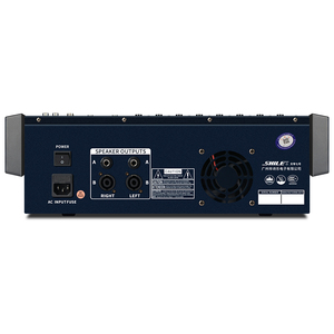 Profesyonel 7 bantlı eşitleme ayar mikseri 8 kanal 16 DSP dijital efekt konsolu - Product Image 5