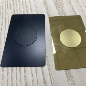 NFC PVC Social Media Card Wood Metal Business Card Tag With QR <strong>Code</strong> for Access Control System - Product Image 3