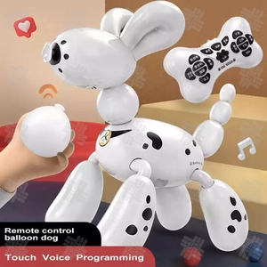 KW 2,4g programación inteligente globo Robot perro juguete nuevo diseño eléctrico inteligente Robot juguete Radio Control juguetes para niños