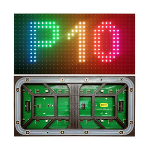 7000nits parlaklık açık P10 LED Panel modülü 320x160mm 32x16 piksel 1/2 tarama SMD3535 yüksek performanslı LED ürün - Product Image 5