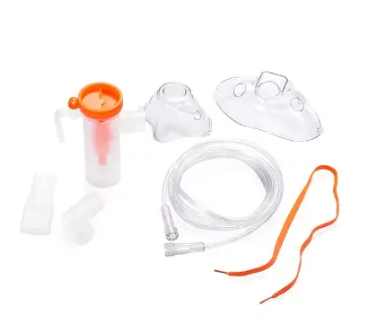 MED Nebulizador Máscara Boquilla Taza ajustable Compresor Nebulizador Kits Accesorios molde
