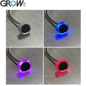 GROW R502-F wasserdichtes DC 3.3V UART kleine RGB LED kapazitive Finger abdrucks ensor Modul Zugangs kontrolle Arduino mit kostenlosem SDK