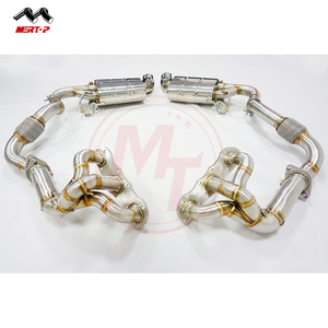 ส่วนหัวของท่อไอเสียแข่ง MERTOP และ Catback สำหรับ Cayman 981 Boxster 2.7L 3.4L 2013-2015 - Product Image 4