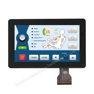 Módulo LCD personalizado de pantalla multitáctil de 10 puntos 20 pines IPS TFT LCD Pantalla LVDS de 7 pulgadas 1024*600 con panel táctil capacitivo USB - Product Image 1