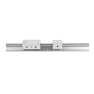 Guía lineal cilíndrica para carpintería, riel deslizante de eje liso SBR30, Riel de guía redondo de aleación de aluminio lineal - Product Image 4