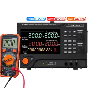 ETOMMENS High Voltage <strong>DC</strong> <strong>Power</strong> Supply 120V-200V 2A-20A Bench Adjustable Switching Regulated Voltage <strong>Power</strong> <strong>Source</strong> 30A <strong>Output</strong> 220V - Product Image 1