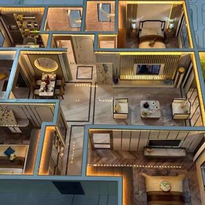 カスタム3Dハウスタイプサンドテーブルモデル屋内およびランドスケープデザイン建築用スケールモデル - Product Image 6