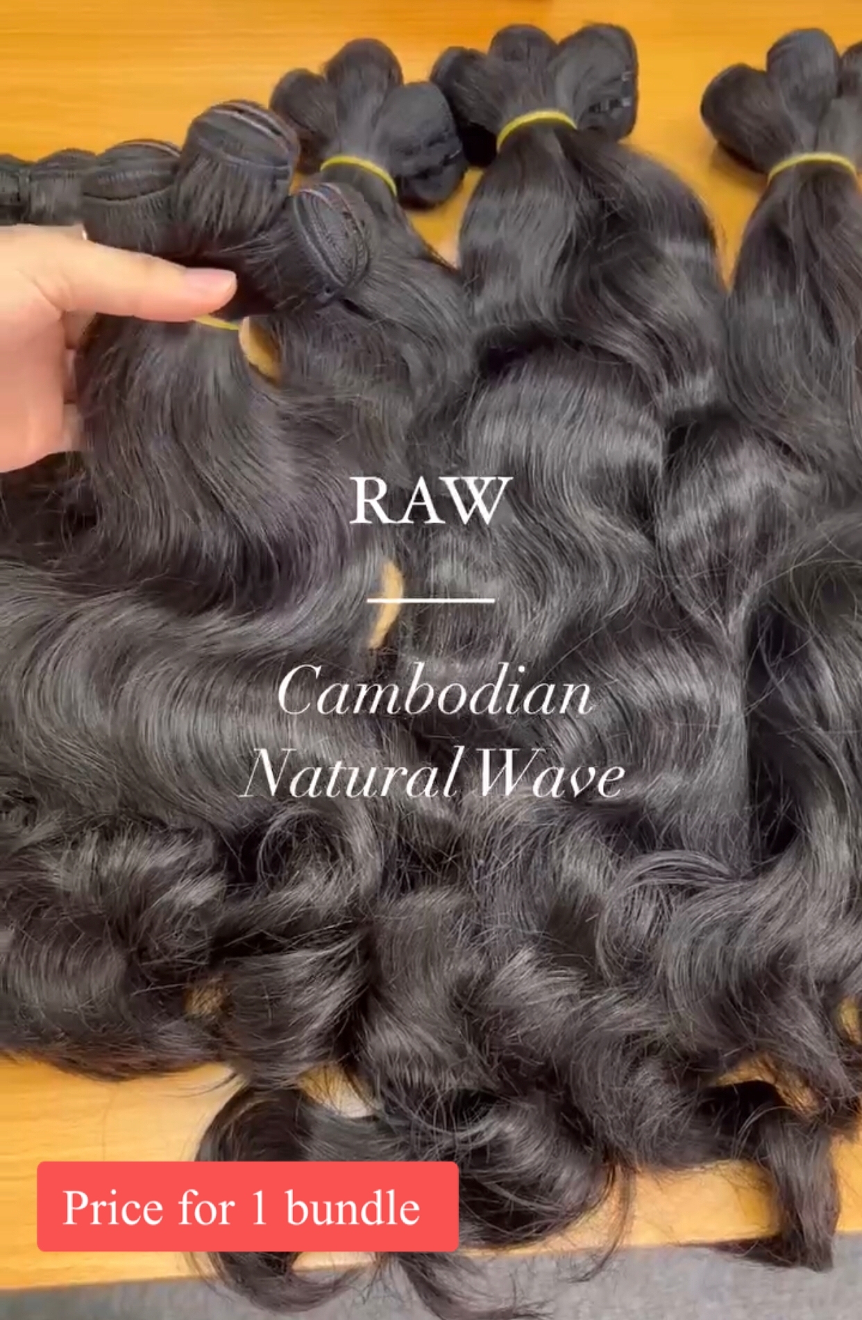1 paquete de ondas naturales