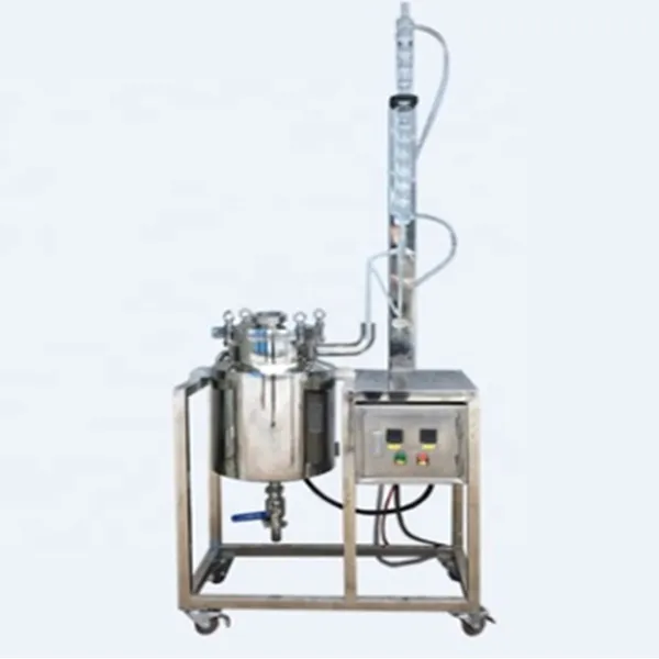 20 l 50 l 100 l ätherisches Öl destilliergerät hersteller destillation ätherisches Öl maschine extrahieren für parfümfabrik