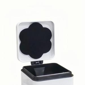 Cubo de basura para caca de perro pequeño de 6L, control de olores exteriores, Cubo de pedal impermeable para exteriores con tapa, contenedor de eliminación de residuos de mascotas, patio trasero - Product Image 3