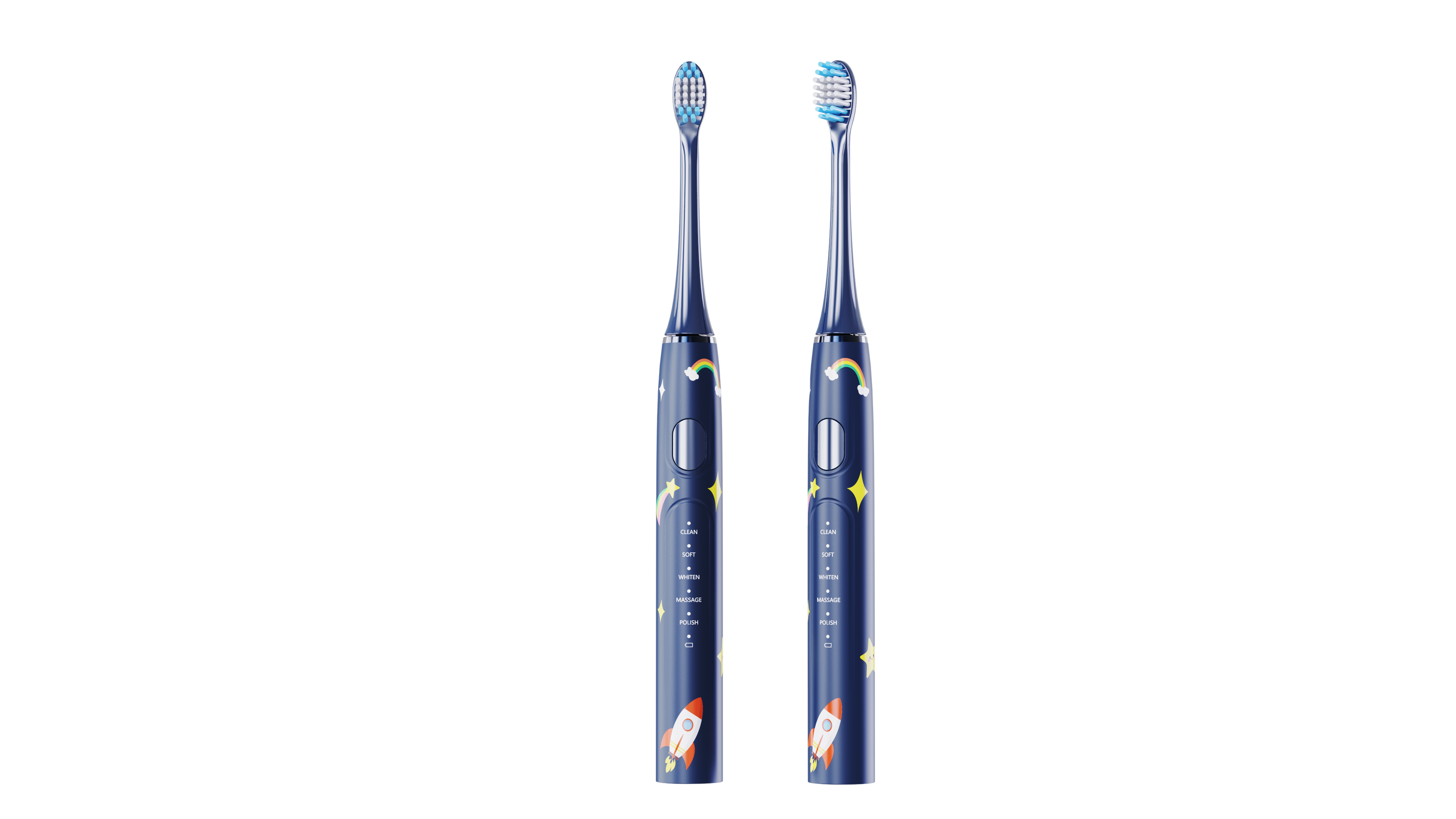 Brosse à dents bleu foncé