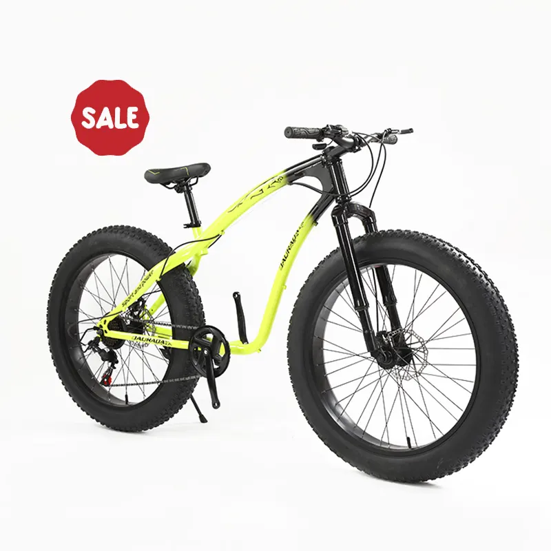 Newest 21speed 26 inch factory price Fat tire Snow Bike For man cool beach bicycle