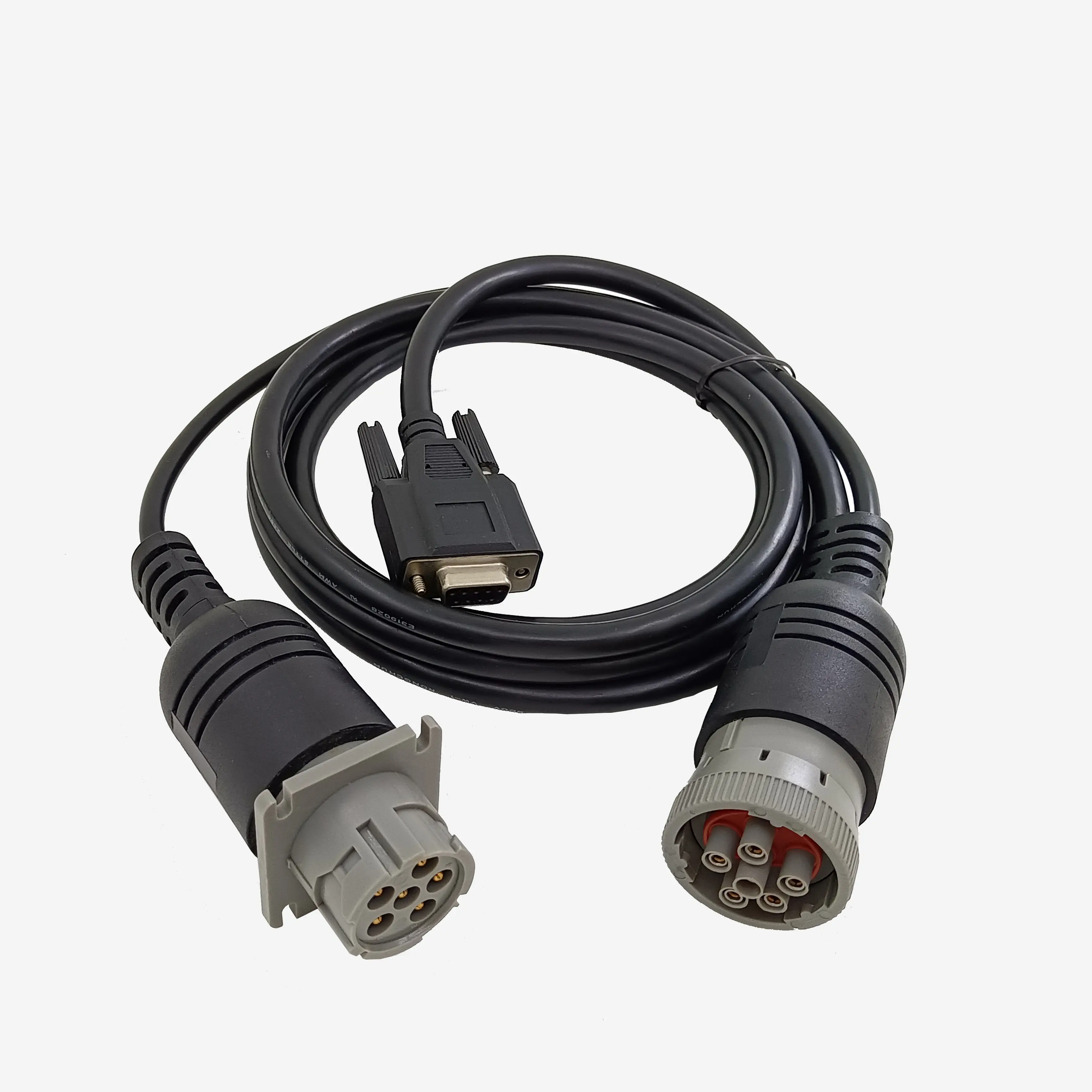 Groothandel 6-Pins J1708 Connector Naar Db 9 Voor Zware Vrachtwagens