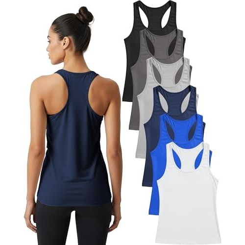 6 Pack- Black Grey Navy Charcoal White Royal Blue