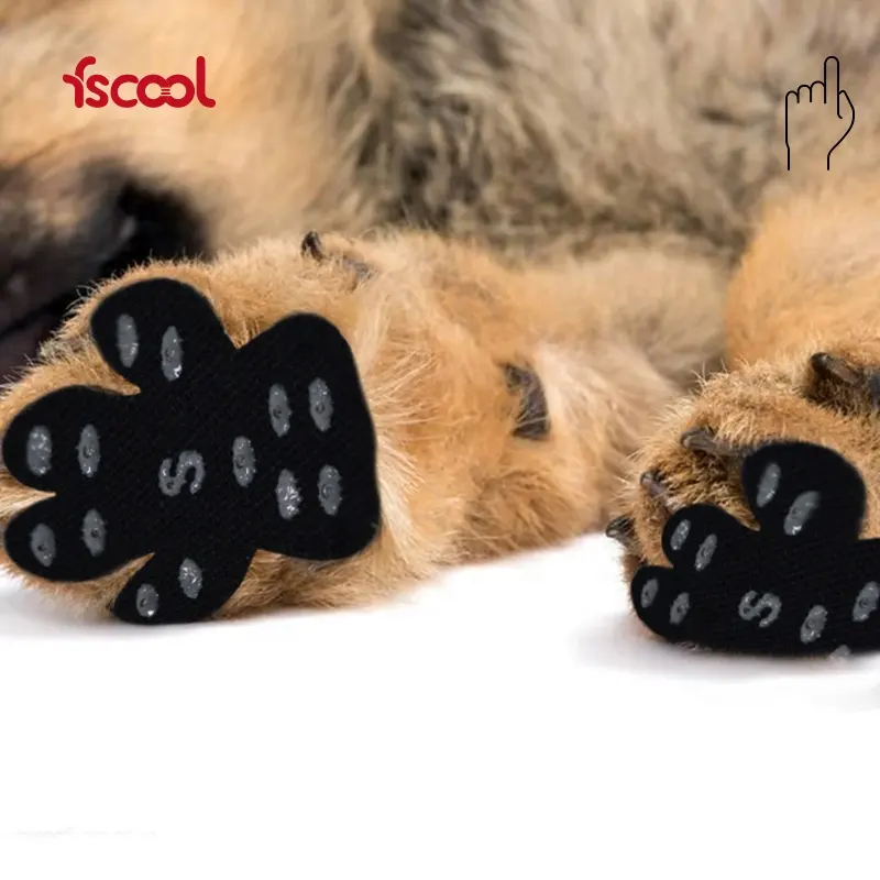 Fscool جديدة مبتكرة لمكافحة تحرق الكلاب وسادة باو الكلب القدم التصحيح adhesivo para pata de mascootas