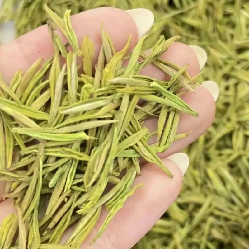 Thé vert en vrac de haute qualité célèbre chinois An Ji Bai Cha des fabricants de thé 50g/étain