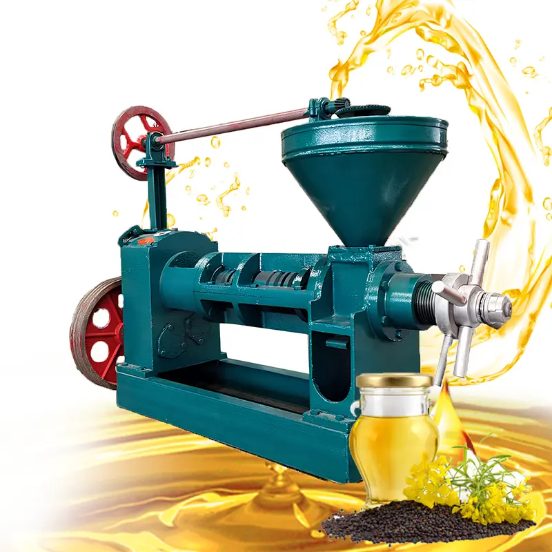 Presse à chaud et à froid par heure Machine d'extraction d'huile Presse à huile de soja pour arachides Machine de fabrication d'huile de cuisson automatique 100 Kg 200