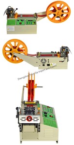 Cortadora de tela controlada por computadora de alta velocidad Cortadora de cinta automática Cortadora de correas en caliente - Product Image 5