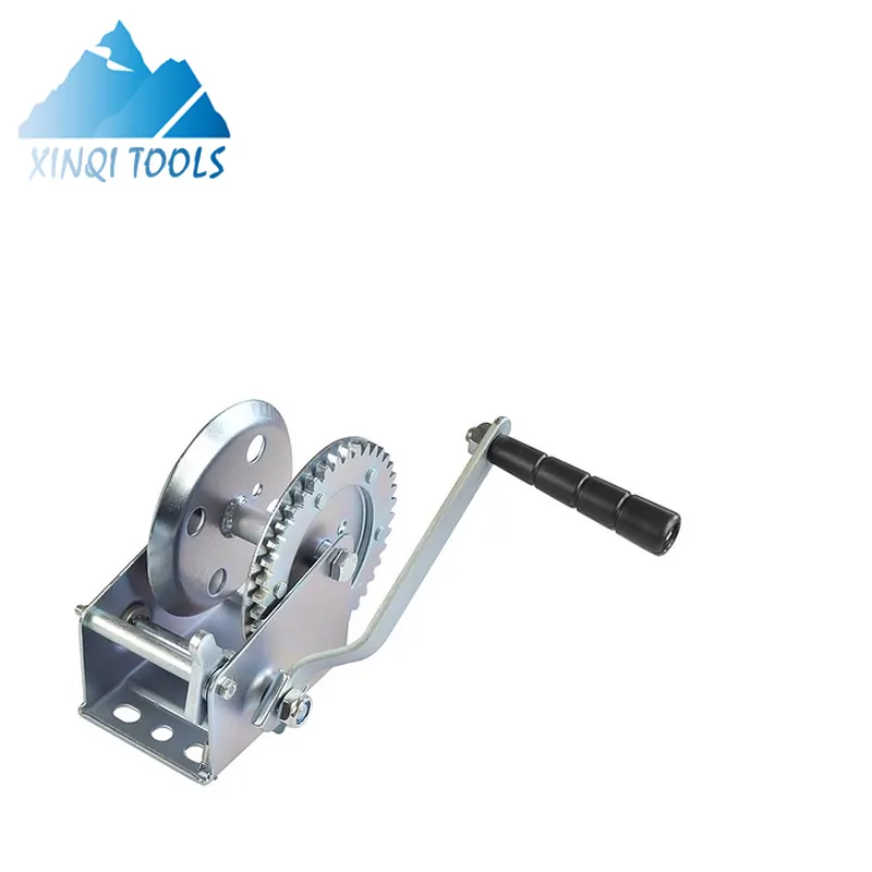 XINQI Professional White Color Manual Hand Winch 800lbs