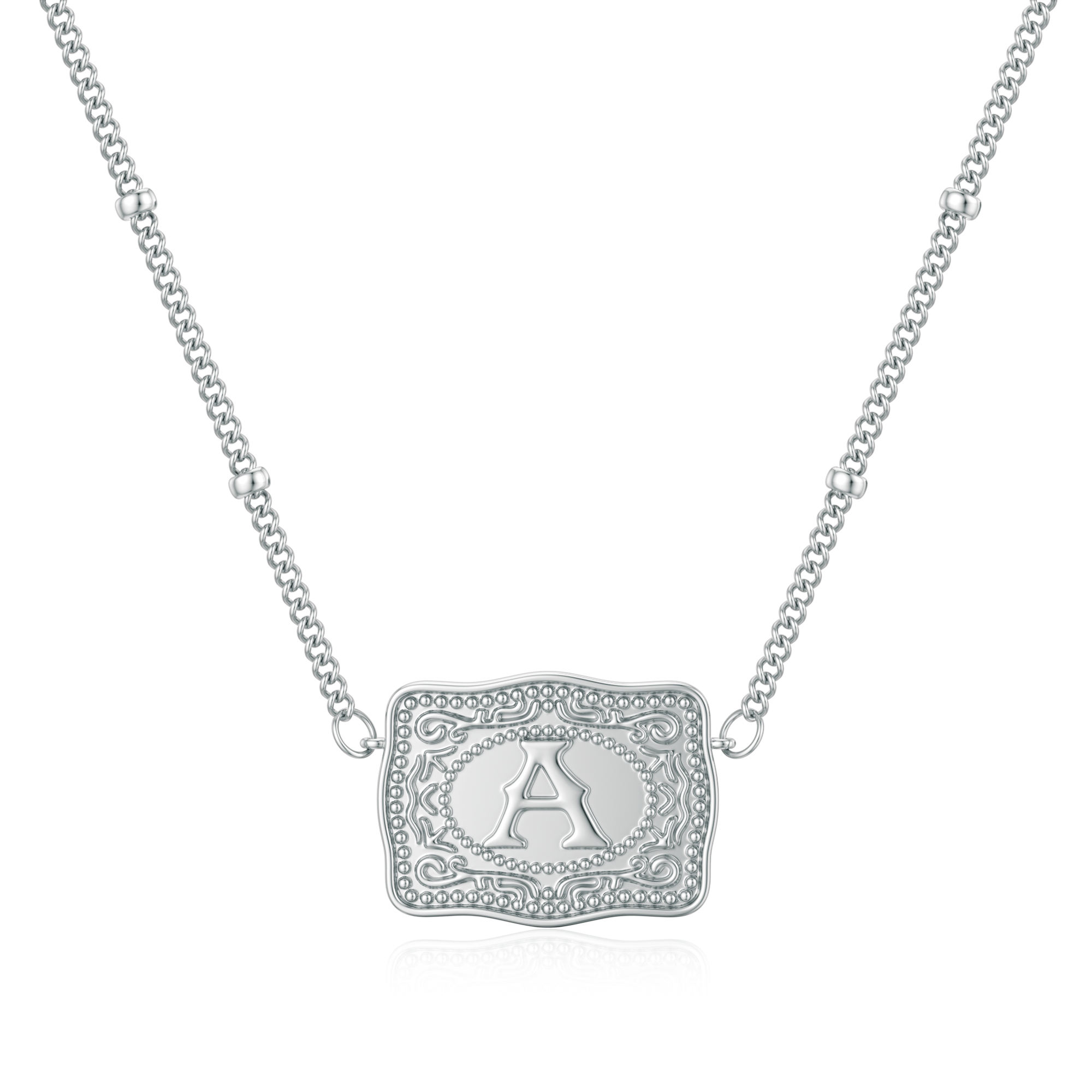 Necklace-A-silver
