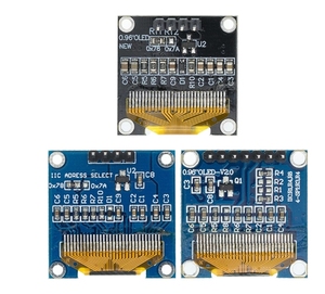 0.96 originale "OLED SPI/IIC I2C bianco/blu/giallo blu 0.96 pollici modulo OLED 128x64 OLED LCD Display a LED modulo per ARDUINO