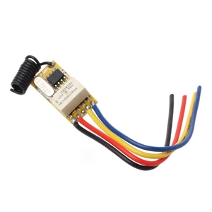 Relay Remote Switch DC 3.7V 4.2V 5V 6V 7.4V 8.4V 9V 12V Output 0V Dry Contact Relay Switching Value NO COM NC 315MHz 433MHz 62KB - Product Image 1