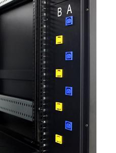 Programma archiviato Switch di rete controllato monitoraggio armadio di rete Box 27u Server rack armadi - Product Image 6