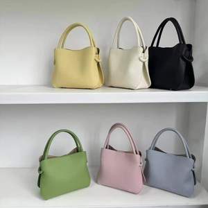 2025 basit nazik çok yönlü kişilik gündelik çanta niş tasarım şeker renk Crossbody fermuarlı çanta kapatma taşınabilir - Product Image 1