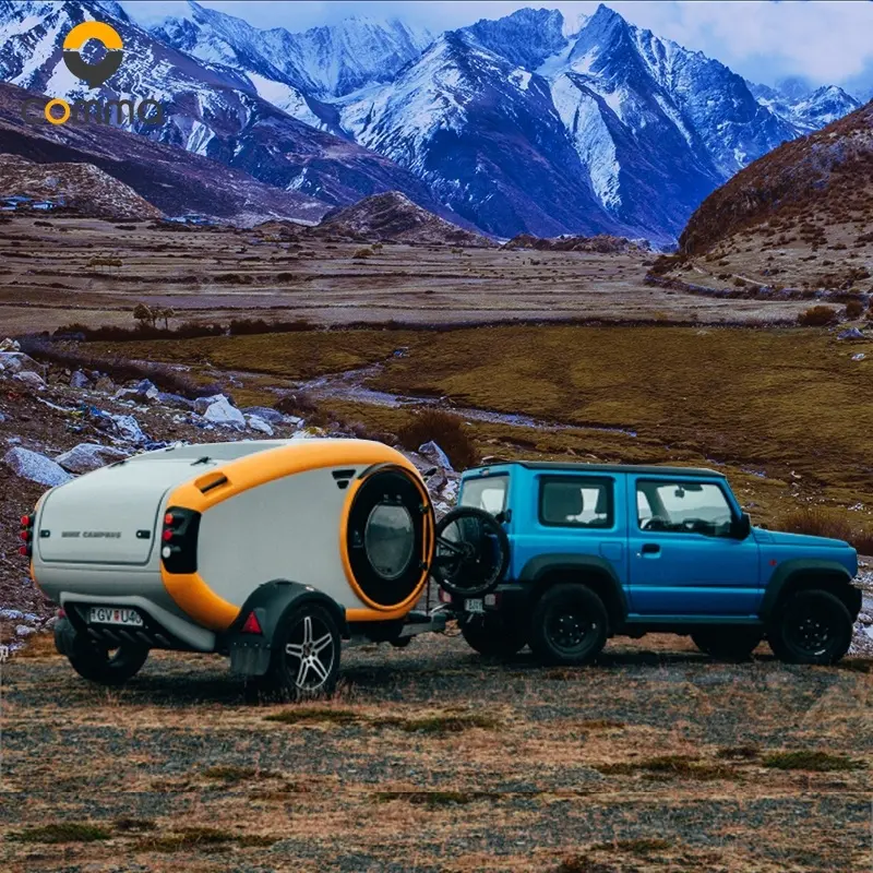 Mobile Wohnmobil und Wohnwagen Teardrop Wohnwagen zum Verkauf Tschechische Republik