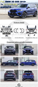 Boch ชุดบอดี้กันชนสำหรับรถยนต์, X5M F95อัปเกรด G05 X5กันชนหน้าซุ้มล้อหลังแผ่นกระจายแสง - Product Image 2