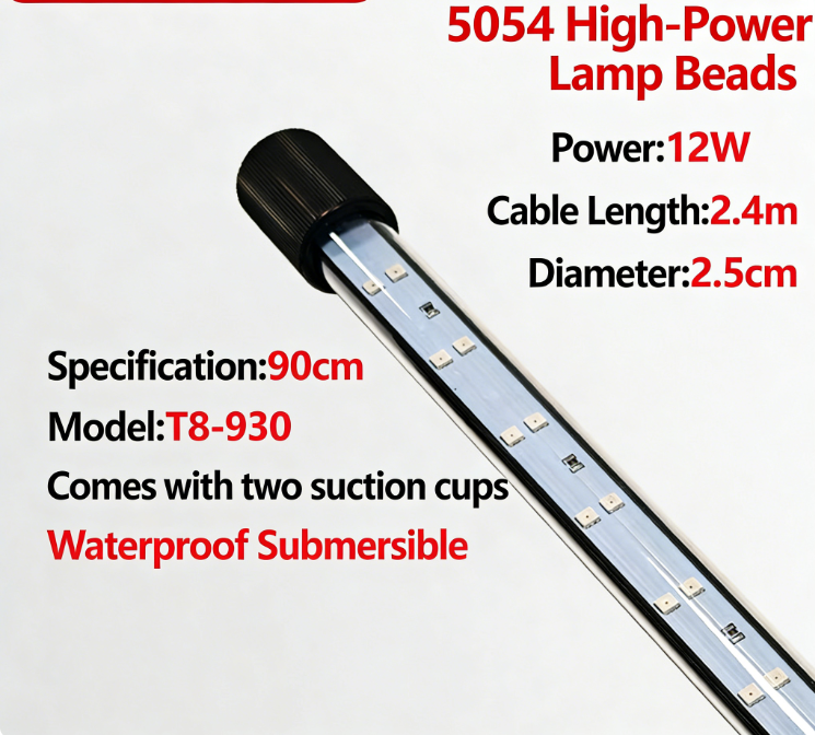 Bande LED double rangée 90 cm - Lumière à intensification des couleurs