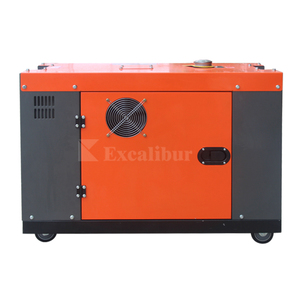 Excalibur低ノイズスーパーサイレントビッグ5000Wキースタートディーゼル発電機家庭用 - Product Image 3