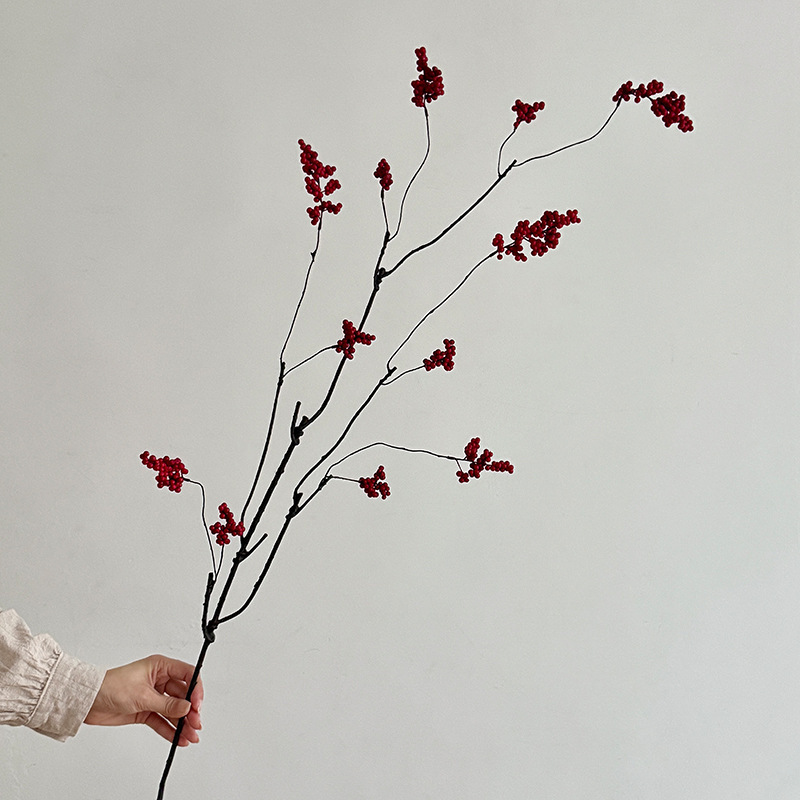 Longues branches rouges