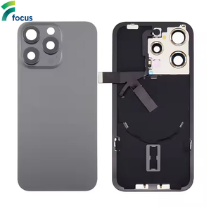 Iphone 15 14 13 12 11 Pro Max X Xr Xs 8 76用のオリジナルのバックカバーハウジングiPhoneXから16ハウジング用のバックガラスフレームの変更 - Product Image 2