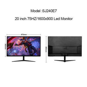 OEM Borderless schermo del Computer da ufficio LCD 60hz Monitor da gioco Monitor da 19 pollici Monitor piatto - Product Image 4