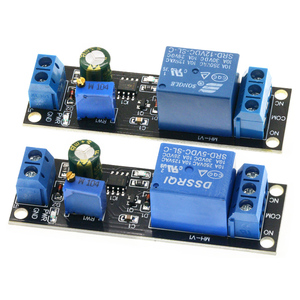 NE555 zamanlayıcı anahtarı ayarlanabilir modül 5V/12V DC zaman Arduino ICs ürün kategorisi için geciktirme rölesi kalkan