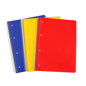 Foska klasik sert karton kapak 70 yaprak 3 delik A4 Spiral defter ofis yazma notları düz süt kitapları - Product Image 1