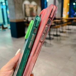 高級グリッタードリームシェルマーブルソフトフォンケースforiPhone 15 14 13 12 11 Pro Max XR XS X 7 8 Plus SEコンクパターンハードカバー - Product Image 6