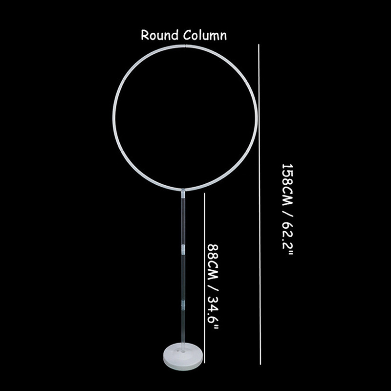 Soporte para Globos Redondo Blanco (Base 255g) Nuevo Material
