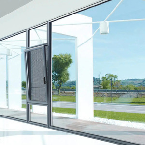 Aluminium fenster entwirft doppelt verglaste Fenster Standard horizontale Schiebefenster Fenster rahmen - Product Image 1