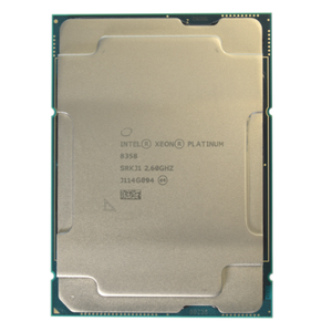 Platinum 8358 <strong>Processor</strong> 2.6GHz 32 Core 48 250W 11.2 GT/s 3200 MT/s 64GB CPU SRKJ1 FCLGA4189 <strong>Socket</strong> <strong>Processor</strong> - Product Image 1