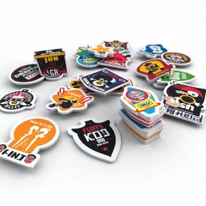 Custom Printing Waterproof Vinyl <strong>Stickers</strong> Die Cut Car Logo <strong>Stickers</strong> Adhesive PVC Label Decal <strong>Sticker</strong> - Product Image 4