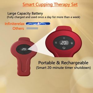 Masseur électrique portable OEM avec ventouses, ensemble thérapeutique avec ventouses flottantes à 12 niveaux - Product Image 4