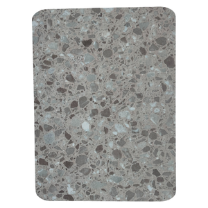 Chapa estampada de mármol de fibra de madera de bambú de PVC ecológico, decoración de interiores, aplicación para sala de estar, solución de diseño gráfico