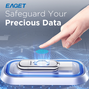 EAGET FU68 Newest 32GB-128GB USB Pen Drive Type-C&amp;USB 3.0 Fingerprint <strong>Encrypted</strong> <strong>Flash</strong> Drive for PC <strong>Memory</strong> Stick - Product Image 3