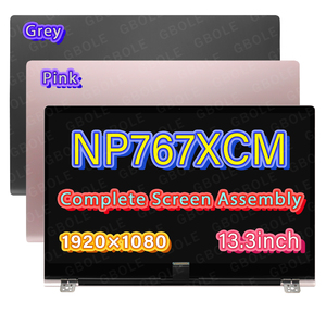 三星银河图书NP767XCM 13.3英寸FHD笔记本电脑液晶发光二极管触摸屏组件全新1920X1080
