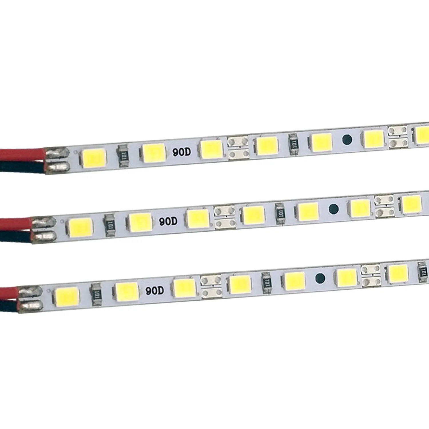 Slim 12V SMD2835 90led 4mm strip hard light bar