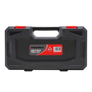 <strong>Tool</strong> Set General Household Hand <strong>Tool</strong> <strong>Kit</strong> with Plastic Toolbox Storage Case <strong>Red</strong> &amp; Black Force <strong>Tool</strong> Set - Product Image 4